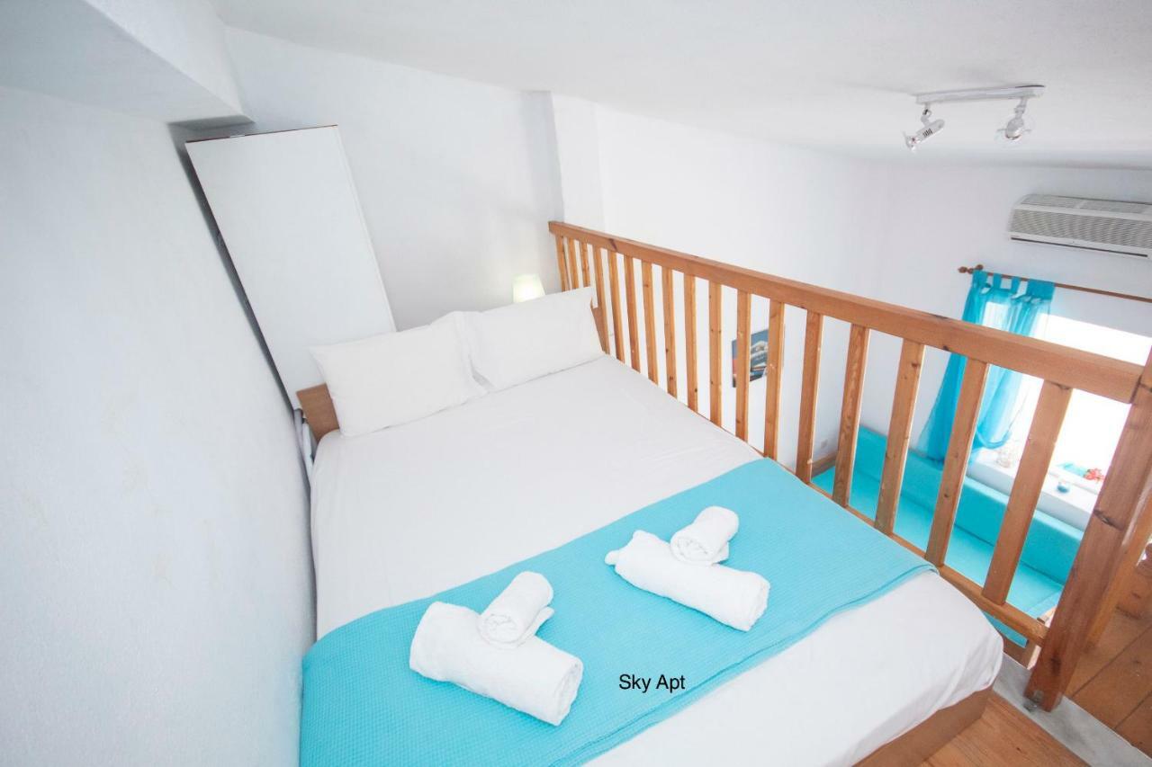 Aello Sea-Seafront Apartments Skála Foúrkas المظهر الخارجي الصورة