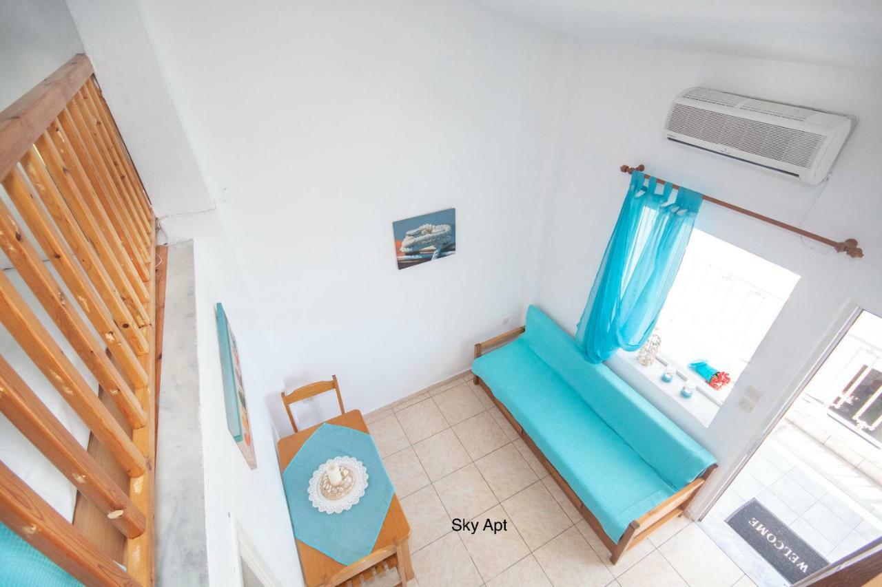 Aello Sea-Seafront Apartments Skála Foúrkas المظهر الخارجي الصورة