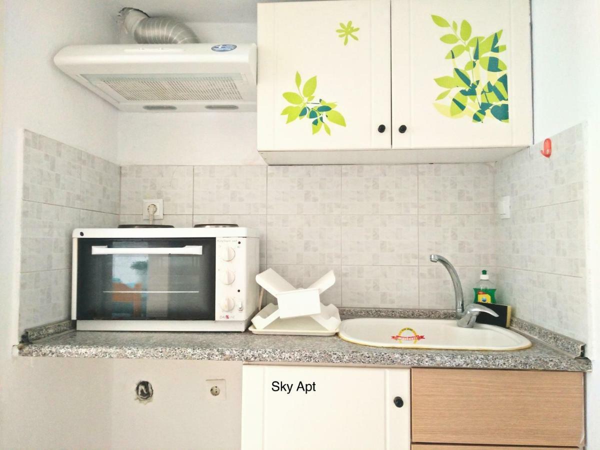 Aello Sea-Seafront Apartments Skála Foúrkas المظهر الخارجي الصورة