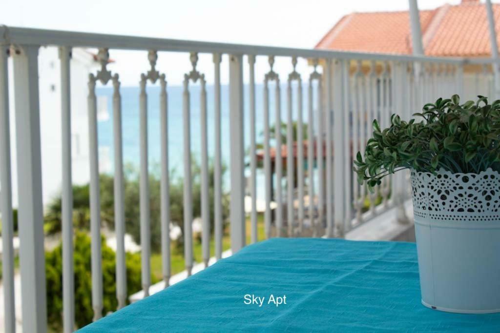 Aello Sea-Seafront Apartments Skála Foúrkas المظهر الخارجي الصورة
